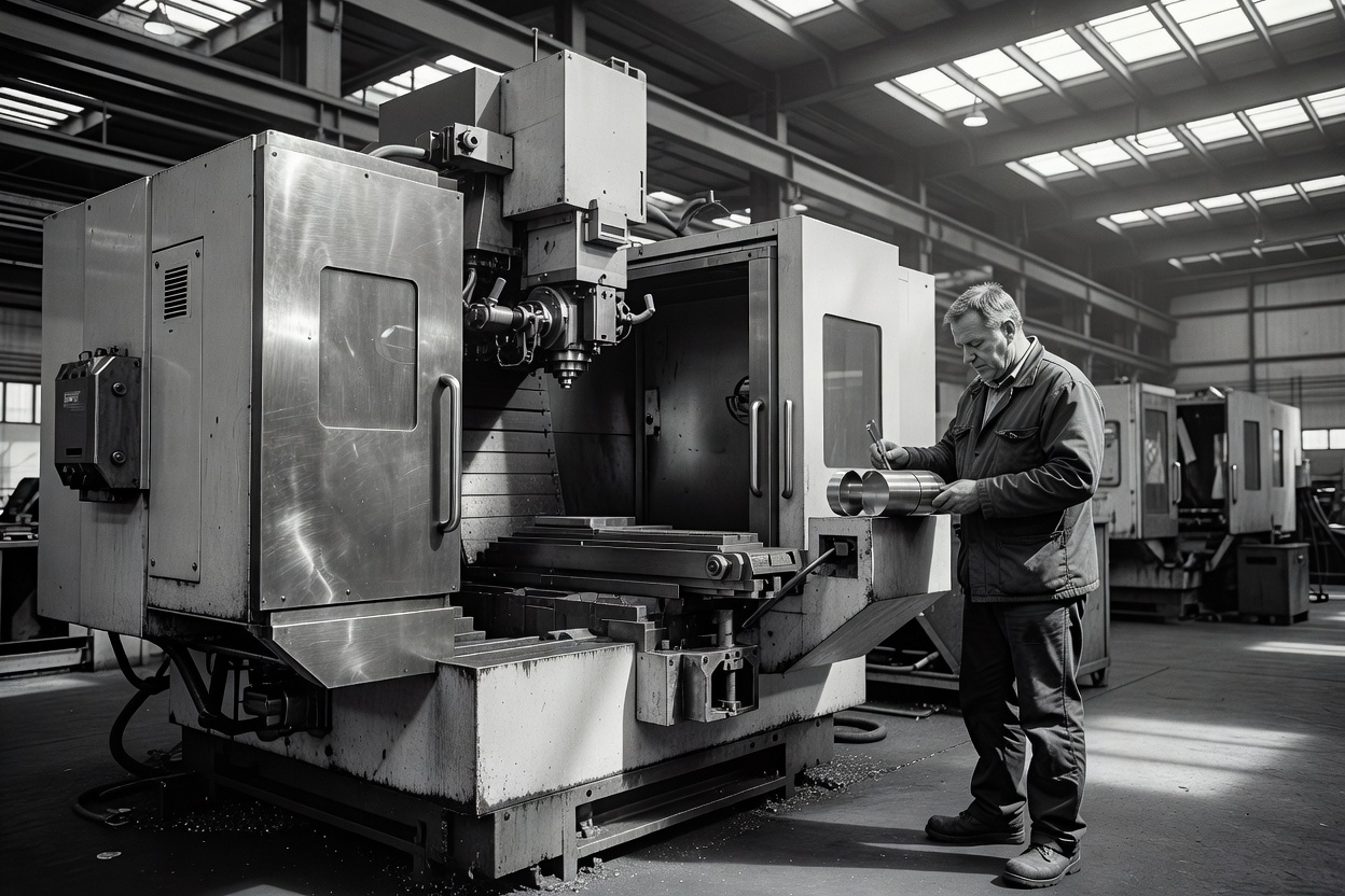 Production floor of a German manufacturer